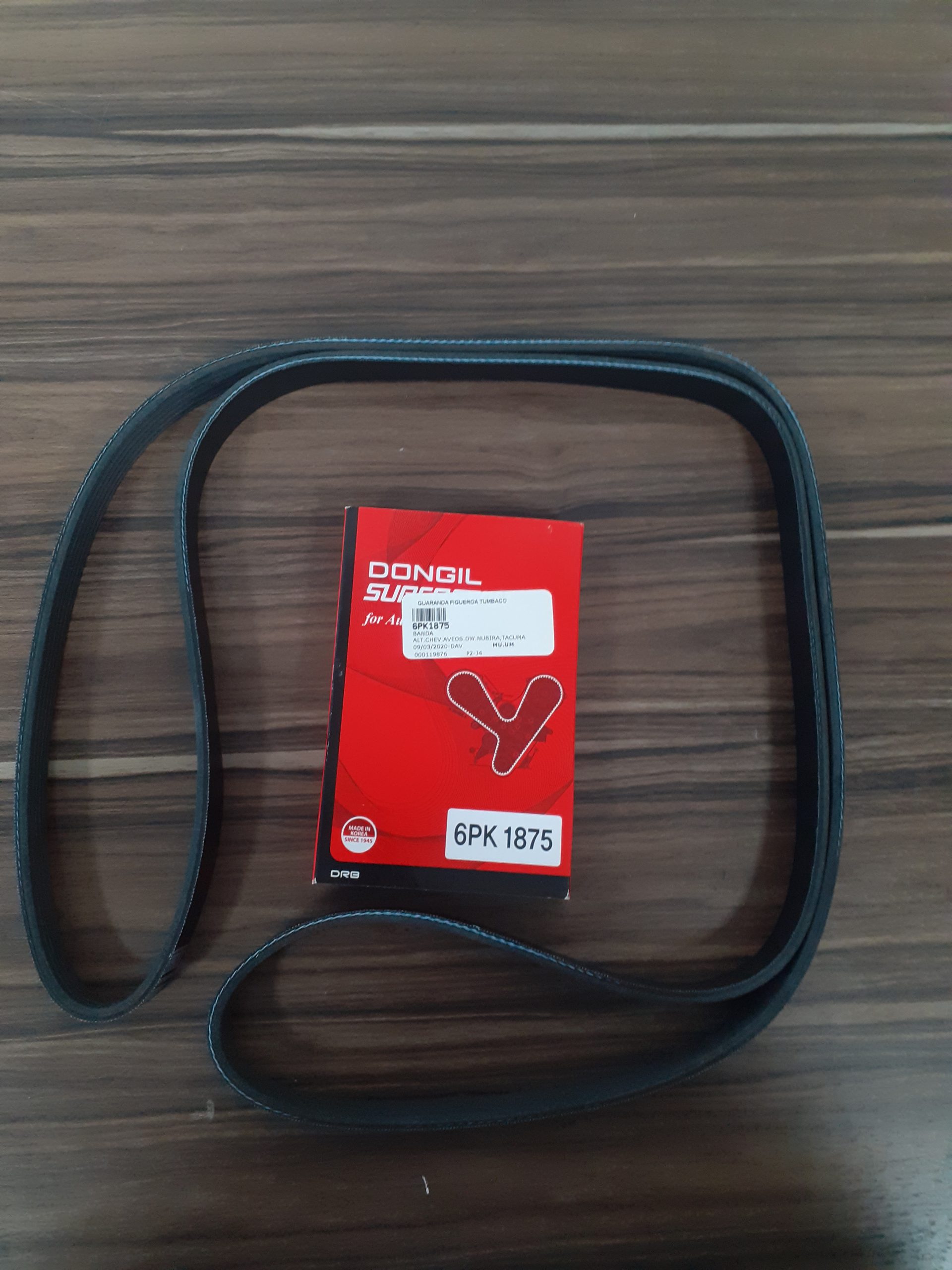 BANDA DEL ALTERNADOR PARA CHEVROLET AVEO