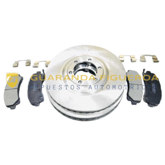 COMBO DE DISCOS Y PASTILLAS CHEVROLET DMAX RT50 4X4 DEL 2015 EN ADELANTE